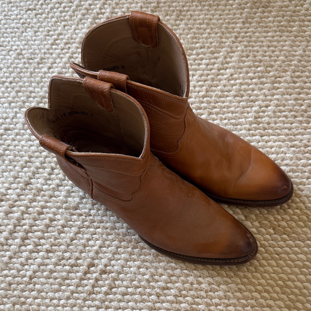 Tecovas Tan Leather Boots